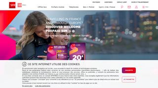 
                            2. Welcome Prepaid SIM - SFR