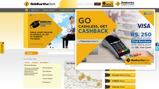 
                            3. Welcome | Siddhartha Bank Ltd. | Bank for your prosperity