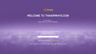 
                            3. Welcome | THAI AIRWAYS