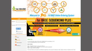 
                            13. Welcome to 1st BASE Online Ordering System