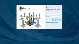 
                            10. Welcome to Aimil Intranet