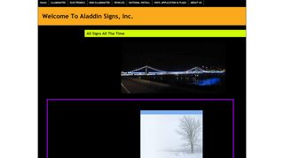 
                            3. Welcome To Aladdin Signs, Inc.