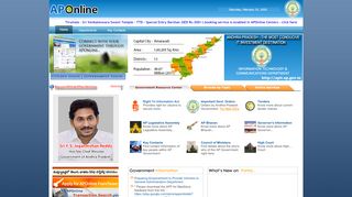 
                            9. Welcome to APonline.gov.in, the official portal of Govt. of A P