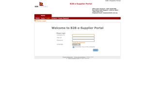 
                            1. Welcome to B2B e-Supplier Portal