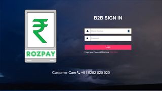 
                            11. welcome to B2B login - Rozpay
