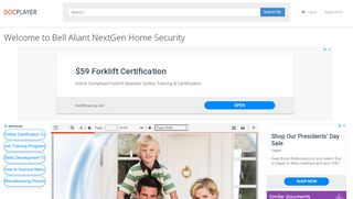 
                            9. Welcome to Bell Aliant NextGen Home Security - PDF - DocPlayer.net