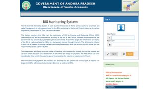 
                            1. Welcome to Bill Monitoring System