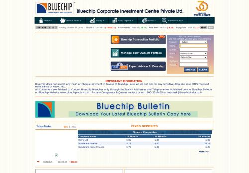 
                            1. :: Welcome to BluechipIndia :: India's largest Retail Financial products ...