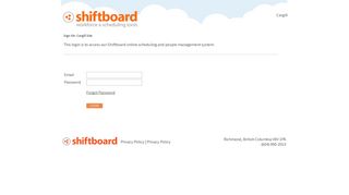
                            7. Welcome to Cargill Shiftboard Login Page