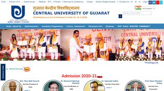 
                            12. Welcome to CENTRAL UNIVERSITY OF GUJARAT | ...