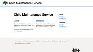 
                            9. Welcome to Child Maintenance Service website