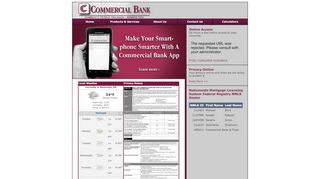 
                            13. Welcome to Commercial Bank