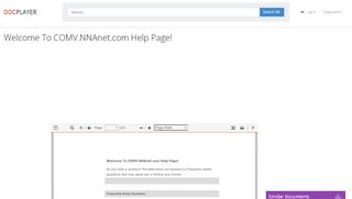 
                            6. Welcome To COMV.NNAnet.com Help Page! - PDF - DocPlayer.net