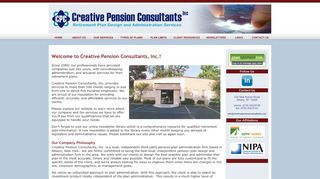 
                            10. Welcome to Creative Pension Consultants, Inc.
