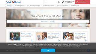 
                            2. Welcome to Crédit Mutuel ! Discover our banking services, savings ...