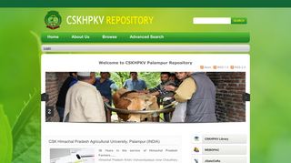 
                            10. Welcome to CSKHPKV Palampur Repository - cskhp Repository