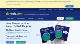 
                            1. Welcome to daysoft | contact lenses online