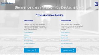 
                            8. Welcome to Deutsche Bank – Deutsche Bank Belgium