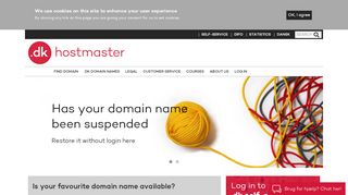 
                            9. Welcome to DK Hostmaster | DK Hostmaster