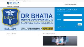 
                            4. Welcome To DR BHATIA MEDICAL COACHING INSTITUTE ... - DBMCI