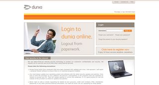 
                            8. Welcome to dunia online