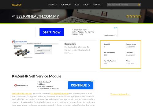 
                            3. Welcome to Ess.kpjhealth.com.my - KaiZenHR Self Service ...