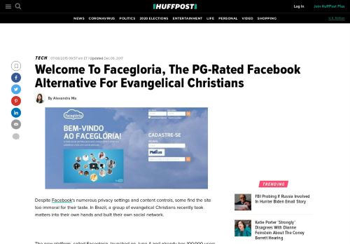 
                            13. Welcome To Facegloria, The PG-Rated Facebook Alternative For ...