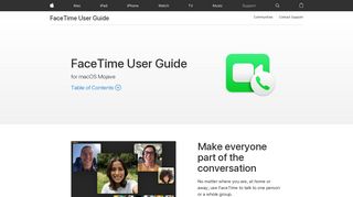 
                            6. Welcome to FaceTime on Mac - Apple Support