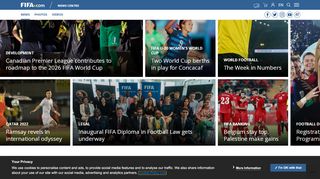 
                            5. Welcome to FIFA.com News - FIFA.com