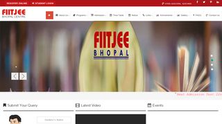 
                            10. Welcome to FIITJEE Bhopal