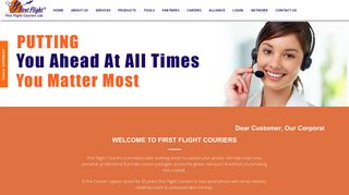 
                            6. Welcome to First Flight Couriers Ltd.