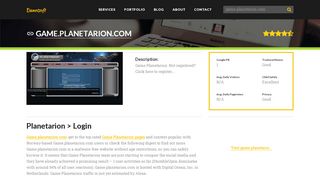 
                            12. Welcome to Game.planetarion.com - Planetarion > Login