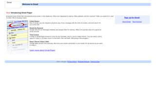 
                            6. Welcome to Gmail