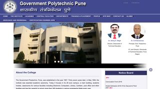 
                            12. Welcome To Government Polytechnic Pune