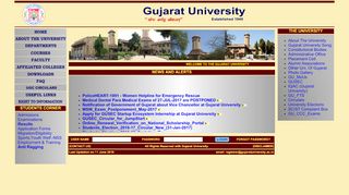 
                            4. Welcome to Gujarat University