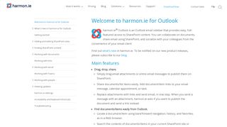 
                            9. Welcome to harmon.ie for Outlook | harmon.ie