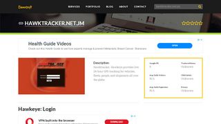 
                            4. Welcome to Hawktracker.net.jm - Hawkeye: Login