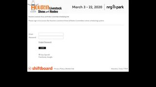 
                            7. Welcome to HLSR Committee Scheduling Shiftboard Login Page