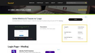 
                            8. Welcome to Hrc.medhaj.com - Login Page - Medhaj