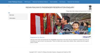 
                            2. Welcome to Indian Railway Passenger reservation ... - Indian Railways