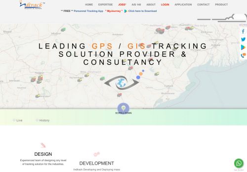 
                            6. Welcome to IndTrack- India's Leading GPS Solution provider | Vehicle ...