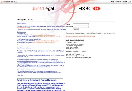 
                            3. Welcome to Juris Legal! Message Of The Day Dear All, We ...