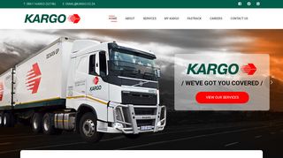 
                            2. Welcome to Kargo – Express Road Freight Distribution