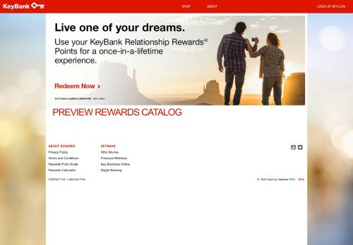 
                            4. Welcome to KeyBank Rewards Online