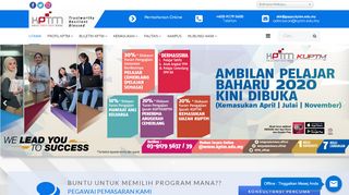 
                            6. Welcome To KPTM Official Website