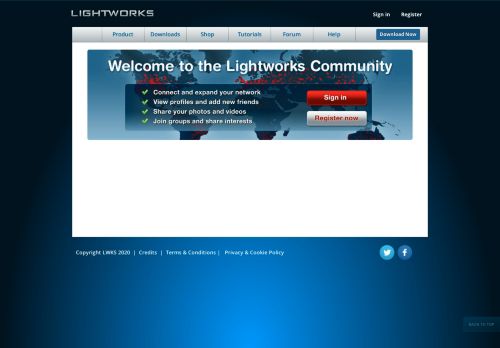 
                            4. Welcome to Lightworks