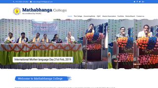 
                            9. Welcome to Mathabhanga College