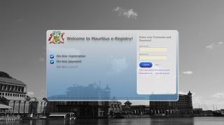 
                            13. Welcome to Mauritius e-Registry - Govmu.org