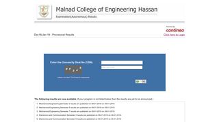 
                            2. Welcome To MCE Hassan Online Results - Contineo