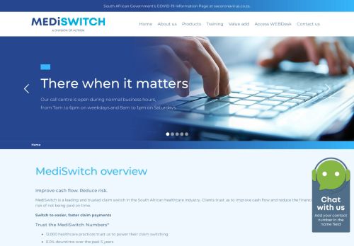 
                            12. Welcome to MediSwitch
